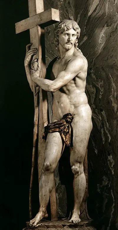 Der auferstandene Christus Michelangelo